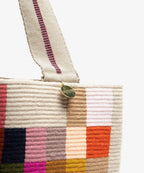 LARGE ARTISAN SHOPPER - TOAST MULTICOLOR